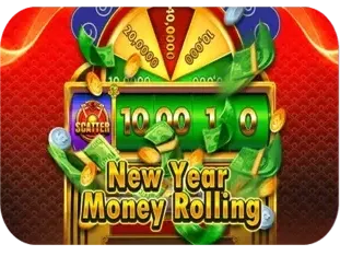 New Year Money Rolling icon